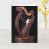 Carte Mini Explorer Harp Greeting Card (Fleur jaune)
