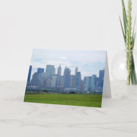 Carte Mini Skyline (carte de voeux vierge) (Devant)