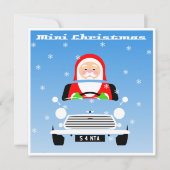 Carte Mini Xmas Père Noël classique d'origine (Devant)