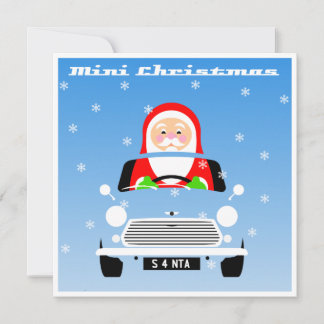 Carte Mini Xmas Père Noël classique d'origine