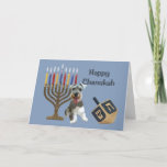 Carte Miniature Schnauzer Chanukah Menorah Dreidel<br><div class="desc">Se souvenir de sa famille et de ses amis pendant la saison de Chanukah est un merveilleux moyen de rester en contact avec les gens qui vous aiment et qui vous tiennent à coeur. J'ai créé ces cartes de chien Chanukah avec amour et attention et je suis sûr que quiconque...</div>