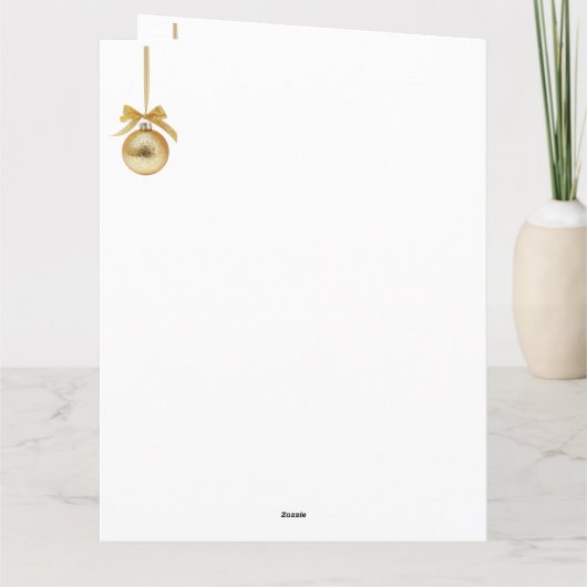 Carte Minimal Christmas Postcard | Line Art Tree | Kalir (Dos)