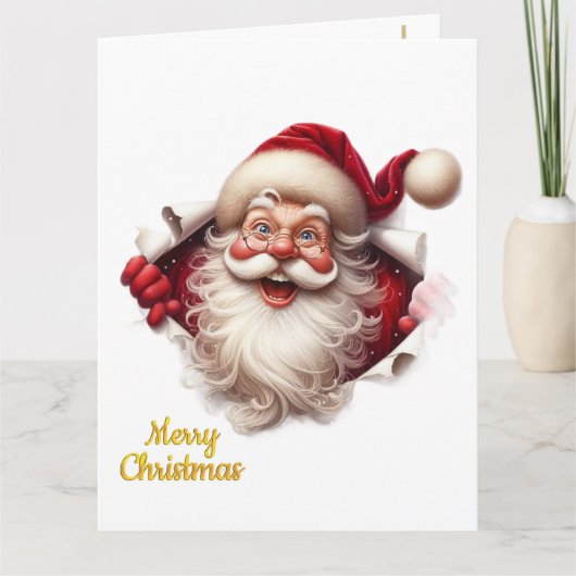 Carte Minimal Christmas Postcard | Line Art Tree | Kalir (Devant)