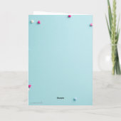 Carte Minimal Floral Greeting Card – With Love Botanical (Dos)