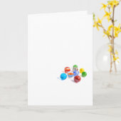 Carte Minimal Lost Your Marbles Amitié (Fleur jaune)