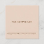 Carte minimale de rendez-vous de carré de pêche de (Devant)