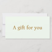 Carte Minimalist Elegant Light Pastel Festive Bold (Devant)