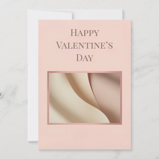 Carte Minimalist Photo Valentine Card (Devant)