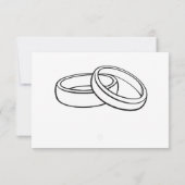 Carte Minimalist Wedding Place Name Card | Table Seating (Dos)