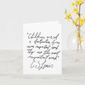 Carte minimaliste d'appréciation des enseignants,  (Fleur jaune)