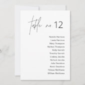 Carte minimaliste HARLOW Mariage (Devant)
