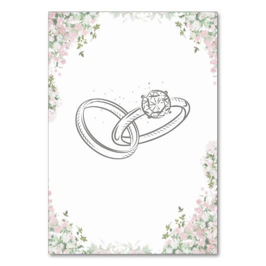 Carte minimaliste mariage moderne (Dos)
