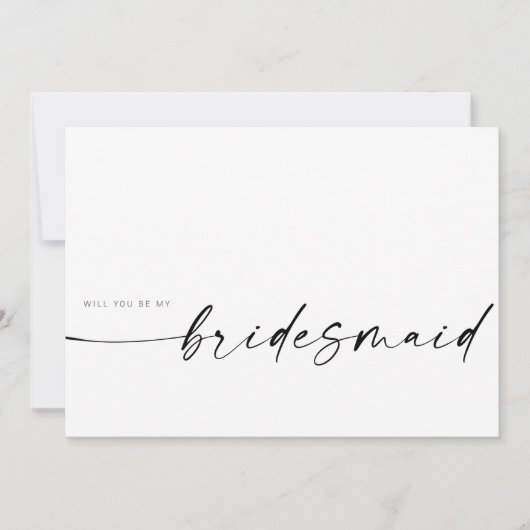 Carte  | Minimaliste moderne (Devant)