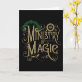 Carte MINISTÈRE vintage DE MAGIC™ Graphic (Fleur jaune)