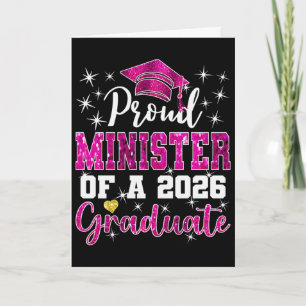 Carte Ministre Super Fier De Diplômé Senior 2026