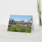Carte Minneapolis Skyline et Bridges (Devant)
