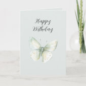 Carte Mint Butterfly Joy (Devant)
