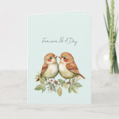 Carte Mint Forever Love Birds (Devant)