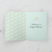 Carte Mint Gold Eyelashes (Intérieur)