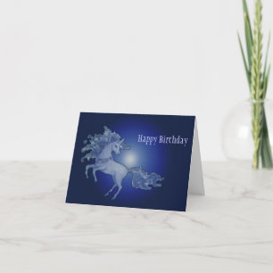 Carte Minuit licorne