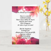 Carte Miracle of Friendship (Fleur jaune)