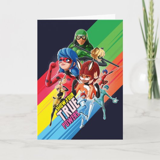 Carte Miraculeux Montrez Vos Véritables Pouvoirs (Devant)