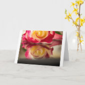 Carte Miroir, miroir (Fleur jaune)