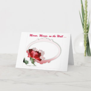 Carte Miroir, miroir sur le mur