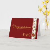 Carte *Mise à jour de la version 2012 de la Graduation D (Fleur jaune)