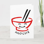 Carte Miso Cute (Devant)