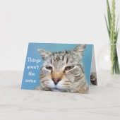 Carte Miss Chat Lonely (Devant)