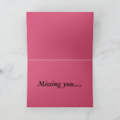 Carte Miss Harley Greeting (Intérieur)