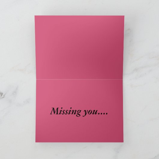 Carte Miss Harley Greeting (Intérieur)