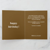 Carte Miss ONEderful First Birthday Card (Intérieur)