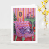 Carte Miss Oui & Miss Ça va (Fleur jaune)