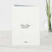 Carte Miss Ours Polaire Sur Iceberg (Dos)