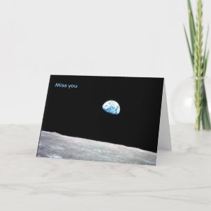 Carte Miss U : Vous semblez très loin.