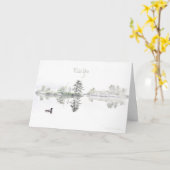 Carte Miss You- Je me sens tellement huard : (Fleur jaune)