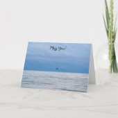 Carte Miss You Missing You Thinking of You Ocean Card (Devant)