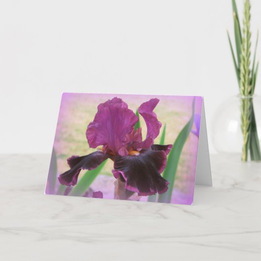 Carte Missing you floral  card (Devant)