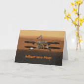 Carte Mission InSight Mars Lander (Fleur jaune)