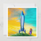 Carte Mission Lune - Mini impression (Devant)