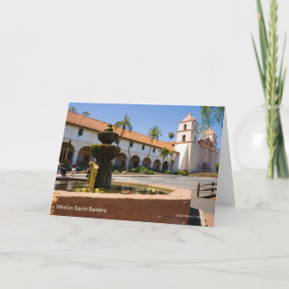 Carte Mission Père Noël Barbara California Produits