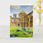 Carte Mission San Jose à San Antonio, Texas (Fleur jaune)