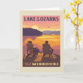 Carte Missouri | Lac des Ozarks (Fleur jaune)