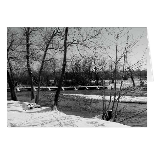 Carte Missouri Low Water Bridge (Devant Horizontal)