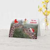 Carte Mistletoe Moments PETITE AMIE (Fleur jaune)