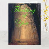 Carte Misty Dawn (Fleur jaune)