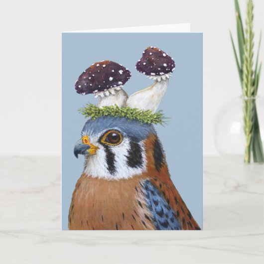 Carte Mitch the kestrel card (Devant)