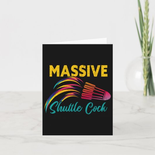 Carte Mive Shuttle Funny Dminton 1 (Devant)